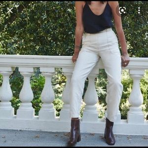 ISO First Rite Narrow Cargo Pant in Natural